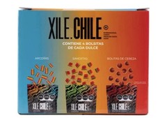 Xile Chile Dulces Enchilados Mixto – 12 PACK Of 50 GR Each.