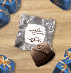 DOVE – Milk CHOCOLATE GIFT WRAPPED SILKY-LIMITED VALUE BULK BAG-PICK YOURS NOW!