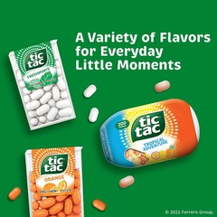 Tic Tac Freshmint Breath Mints Bulk 12 Pack On-The-Go Refreshment 1 Oz Each
