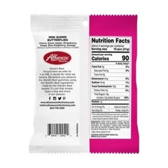 Albanese Mini Gummi Butterflies 3.5 Oz Mini Bag Gluten Free Fat Free Made In USA