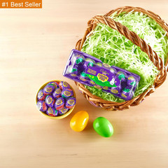 CADBURY Mini Creme Eggs 24 Count – Milk Chocolate Eggs with Soft Fondant Center,