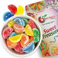Premium Artisan Mini Fruit Slices – Decadent Chewy Fruit Confections