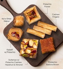 Turkish Baklava Gift Set – Assorted Nut & Spice Pastry Box – Halal Snacks 45-48