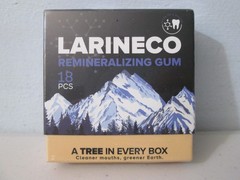 Larineco Remineralizing Gum Extra Ha + Xylitol Brand New 18 PCS Sugar Free