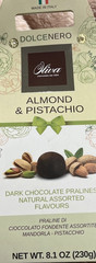 🔴Almond Pistachio DARK CHOCOLATE PRALINES MADE IN ITALY Expires 11/26/2026