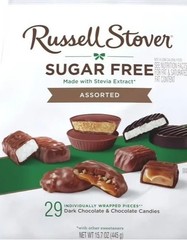 Russell Stover Sugar Free Assorted Chocolates Candy 15.7 oz Bag