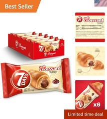 Soft Croissant, Chocolate Croissant, Breakfast Pastry, Individually Wrapped O…