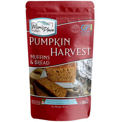 Pumpkin Harvest Muffin & Bread Mix, Nut-Free, Soy Free & Dairy Free, 12 Servings