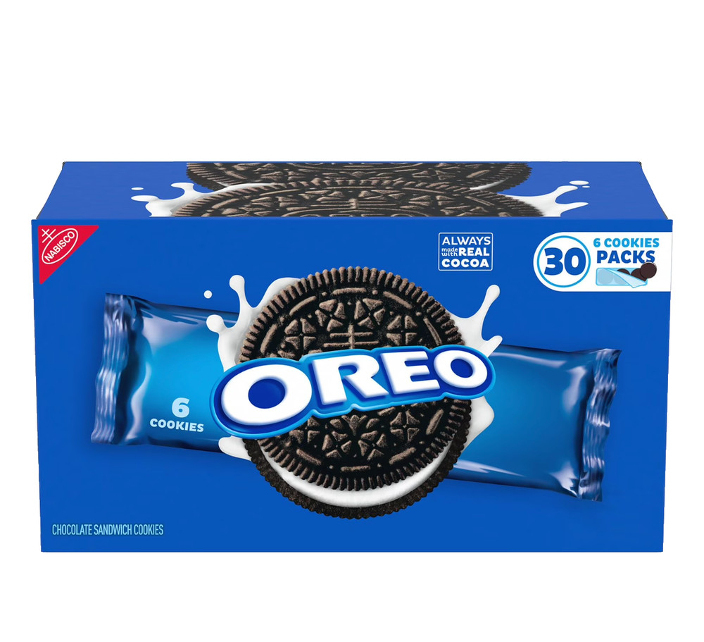 Oreo Chocolate Sandwich Cookies 30 Snack Packs 6 Cookies Each Nabisco