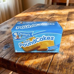 Drake’s Mini Pound Cakes – 2 Boxes | 6 Cakes per Box (12 Total Cakes)