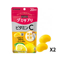 UHA Mikakuto Gummy Vitamin C Supplement – Japanese Gummy Candy from Japan