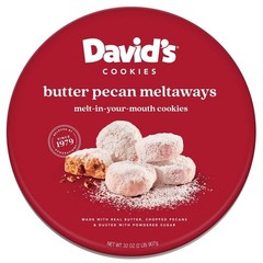 David’s Butter Pecan Meltaways – All-Natural Ingredients