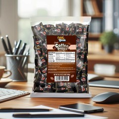 Candy Break Coffee Drops, Center Filled Hard Candy, 2.2 Pound (Pack of 1)