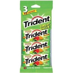 Trident Watermelon Twist Sugarless Gum (3-Pack), 14-Sticks Per Pack