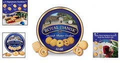 Elegant 12 oz Danish Butter Cookies in Reusable Gift Tin – Perfect for Sharing