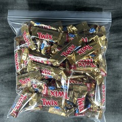 3 Lb Bulk Bag Of Twix Fun Size Candy Bars Left & Right School Camp Snack Party