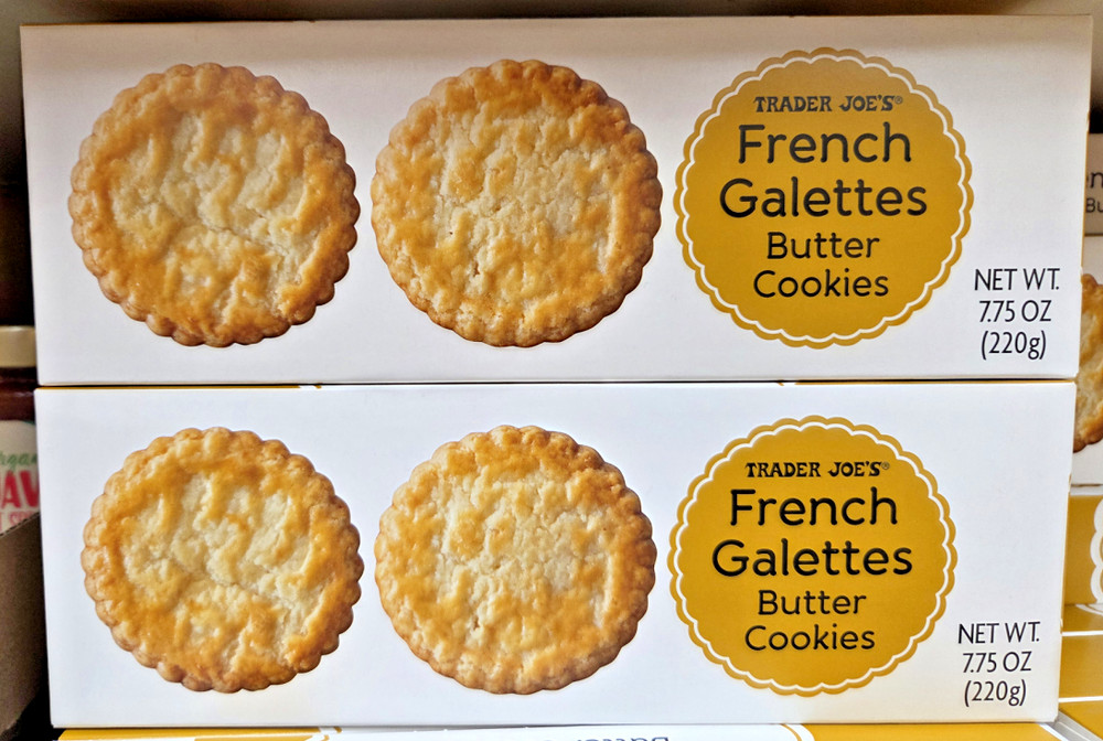Trader Joe’s French Galettes Butter Cookies 7.75oz 220g (2 Boxes)