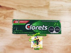3 PACK! CLORETS 60 PACK OF MINT Flavored Gum 360 Pieces Of Gum !⚡🚚