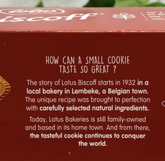 Lotus Biscoff European Biscuit Cookies Box w/4 Packs-128 Cookies – 35.2 oz Fresh