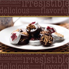 Barnetts Christmas Holiday Thanksgiving Cookies Gift Basket, 20 Gourmet Choco…