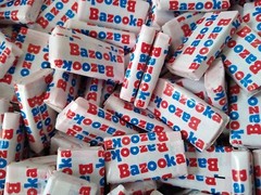 BAZOOKA Bubble Gum, Original Flavor, Bulk & Delicious Gum (2 Pounds) On Sale!