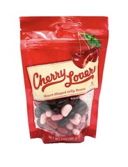 Jelly Belly Cherry Lovers Heart Shaped Jelly Beans 6 Flavors 7.5 Oz