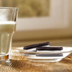 OREO Double Stuf Chocolate Sandwich Cookies, Party Size, 24.95 oz resealable