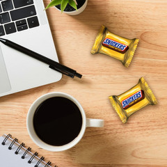 Fun Size Peanut Butter, Caramel & Peanuts Milk Chocolate Bars Individually Wrapp
