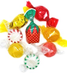 Arcor Hostess Candy Mix -Strawberry-Butterscotch-Cinnamon-Mint Starlights bulk