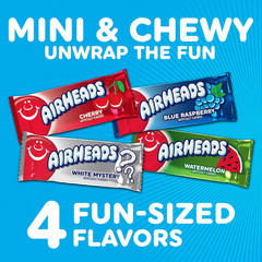 Mini Candy Bars, Taffy Variety Pack, Individually Wrapped Bulk Candy, Six Assort