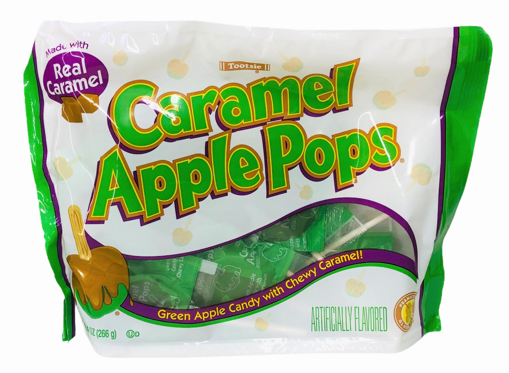 Tootsie Caramel Apple Pops 9.4 oz