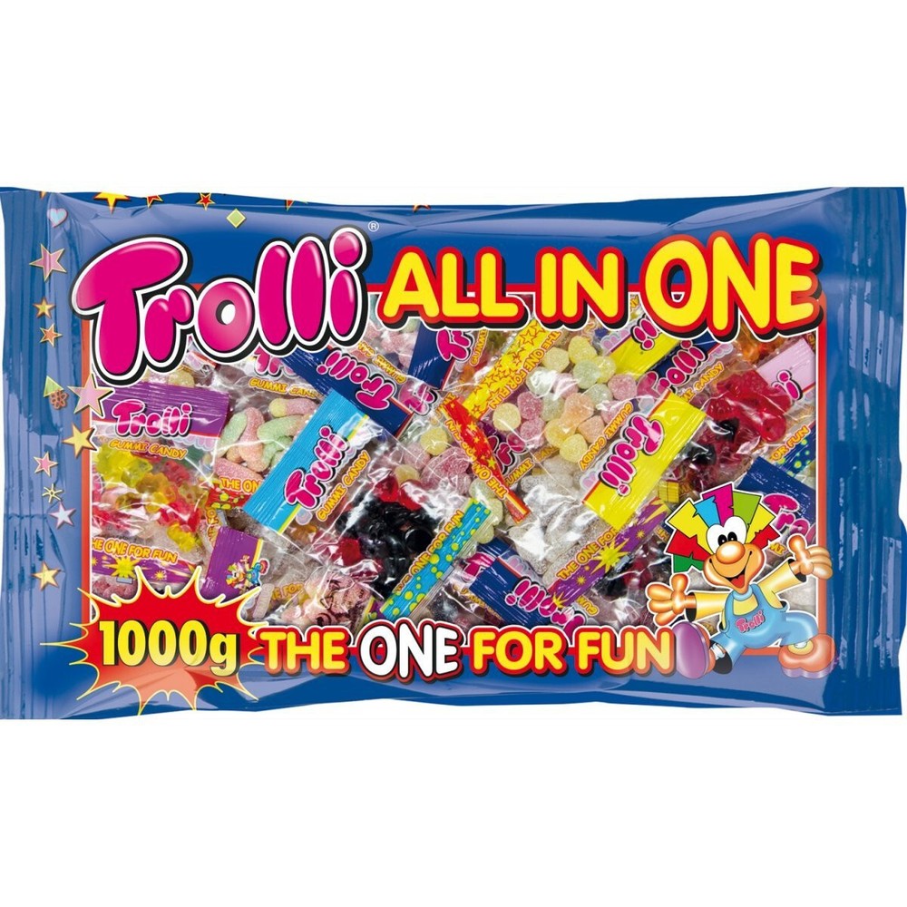 Trolli ALL IN ONE – Fruit Flavour Jelly Shape – Bag 1000g / 35.27oz