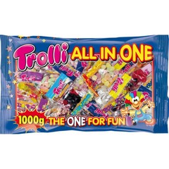 Trolli ALL IN ONE – Fruit Flavour Jelly Shape – Bag 1000g / 35.27oz