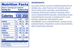 Hi Chew Fantasy Mix-Rainbow Sherbet,Blue Hawaii, Blue Raspberry 3oz(Three Pack)