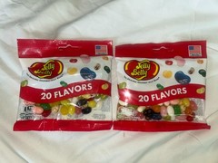 Lot 2 Jelly Belly 20 Flavor Bag 3.5 oz Gourmet Beans -7oz Total- Worldwide Ship