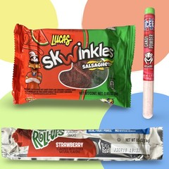 Ultimate Spicy Pickle Complete Chamoy Kit With Icee Powder, 8 Piece Kit