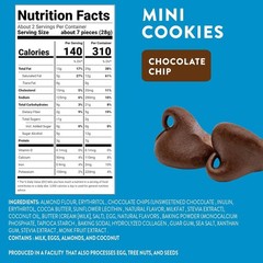Cookies Variety Pack – 6.75oz Low Carb No Added Sugar 3-Pack Chocolate Chip C…