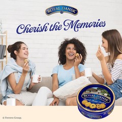 Royal Dansk Danish Butter Cookies, Premium Assorted Cookies in Gift Tin, Great f