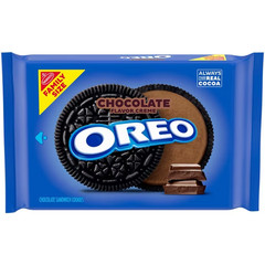 OREO Chocolate Creme Chocolate Sandwich Cookies, Family Size, 18.71 oz.