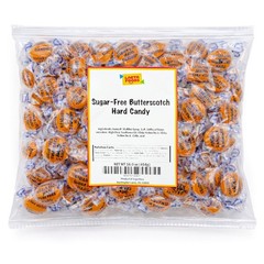 Sugar Free Butterscotch Hard Candy | 1 Lb Bag – Approx. 1 Pound (Pack of 1)