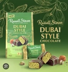 Russell Stover DUBAI STYLE Chocolate with Pistachio Butter & Kataifi *BB 2/2026*