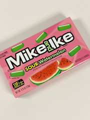 Mike and Ike Sour Watermelon Chewy Candy 4.25 oz Theater Box