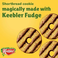 Keebler Fudge Stripes Minis, Original Shortbread Cookies, 10 oz, 10 Count