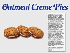 Little Debbie Oatmeal Creme Pies, 12 Individually Wrapped creme pies, 16.2 Ounce