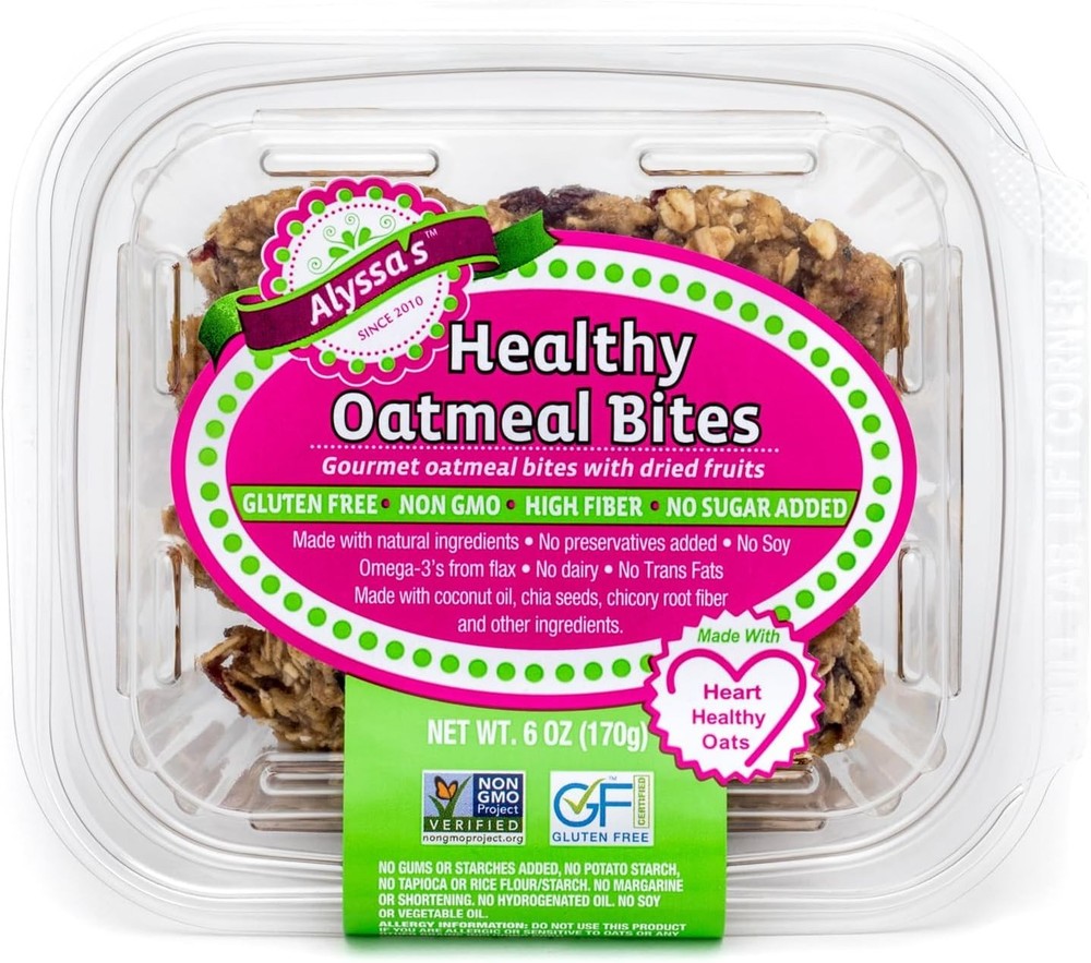 Alyssa’s Oatmeal Bites ⎸ Gluten Free Cookies Healthy Snacks from The Bakery ⎸…