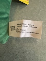Warheads Extreme Sour Hard Candy Plush Green Colored