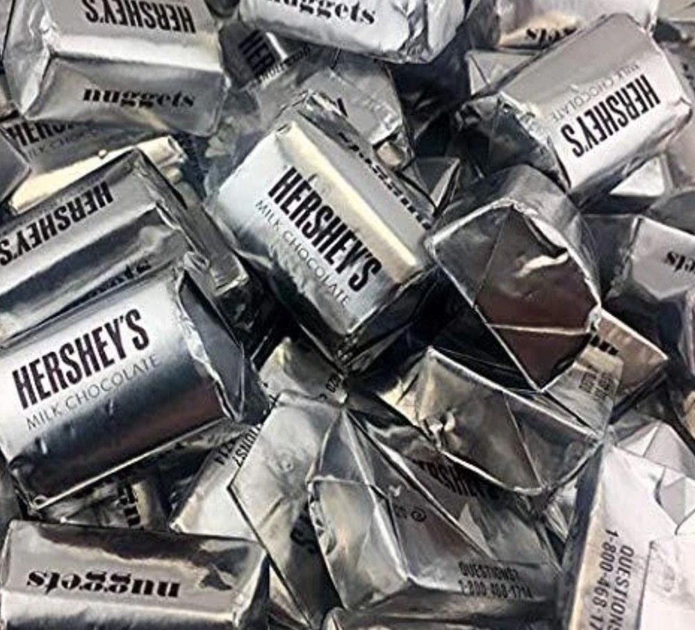 HERSHEY’S NUGGETS MILK CHOCOLATE, IN POUNDS BAG BULK (PICK YOUR CRAVING WEIGHT)!