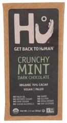 Hu Kitchen Organic Dark Chocolate Crunchy Mint Bar 2.1 Oz