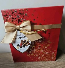 Gudrun Chocolate A Collection of Fine Belgian Chocolate Gift Box And Bag 18.5 oz