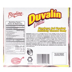 Ricolino Duvalin Mexican Candy 18 Count Multicolor Flavor Pack of 3 Boxes